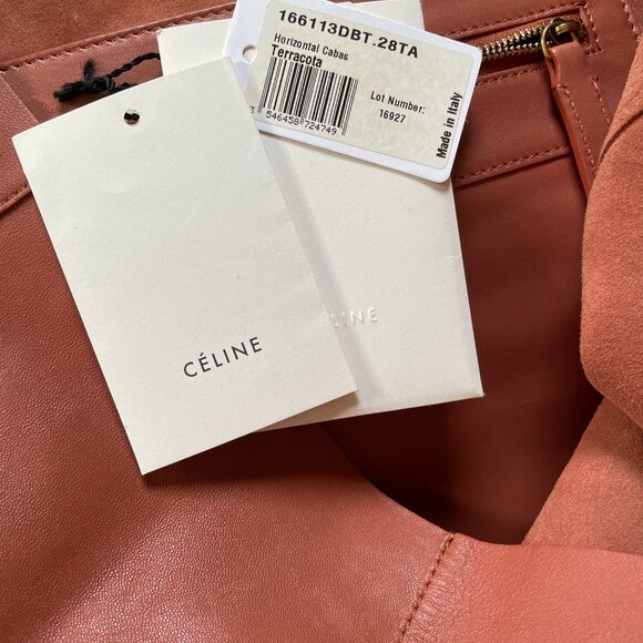 Celine Lamb Skin Tote - Picture 6 of 13